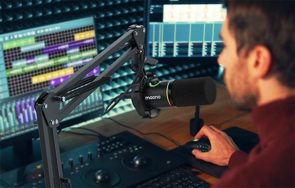 Maono BA20 Boom Arm (fekete) mikrofontartó-2