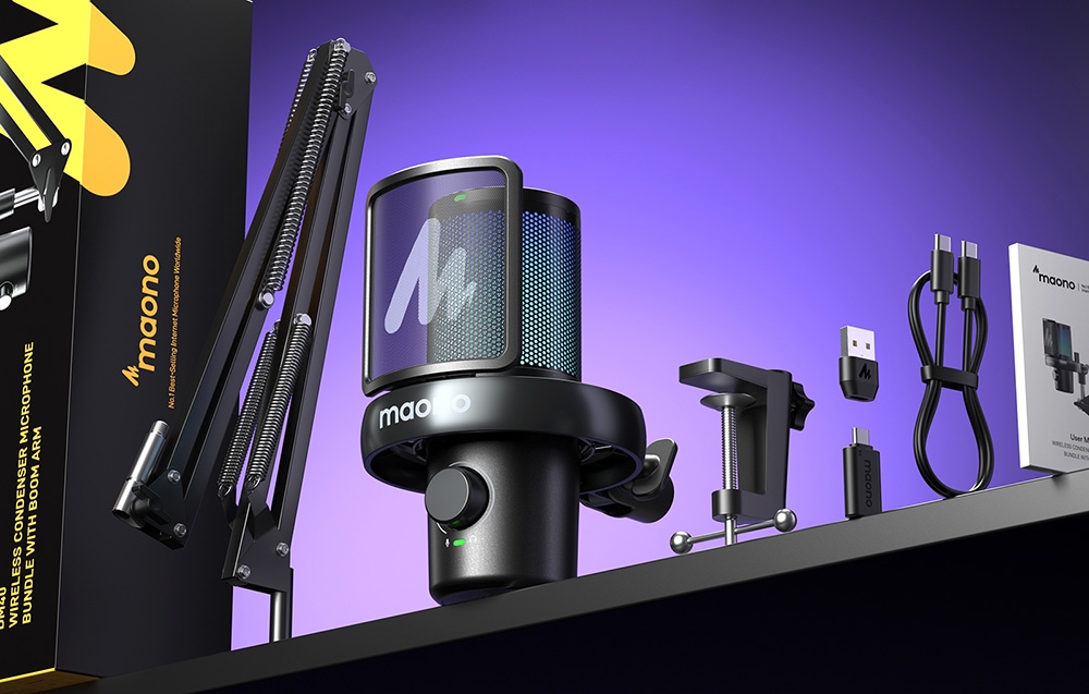 Maono DM40 S Pro mikrofon (fekete)-1