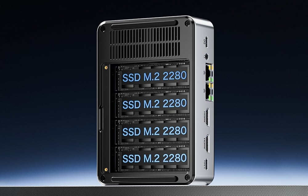 GMKtec G9 Mini PC Intel N150 12GB RAM + 64GB + 512GB WIN 11 Pro-5