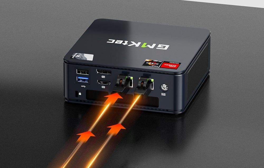 GMKtec M6 Mini PC Ryzen 5 6600H 16GB RAM + 512GB WIN 11 Pro-1