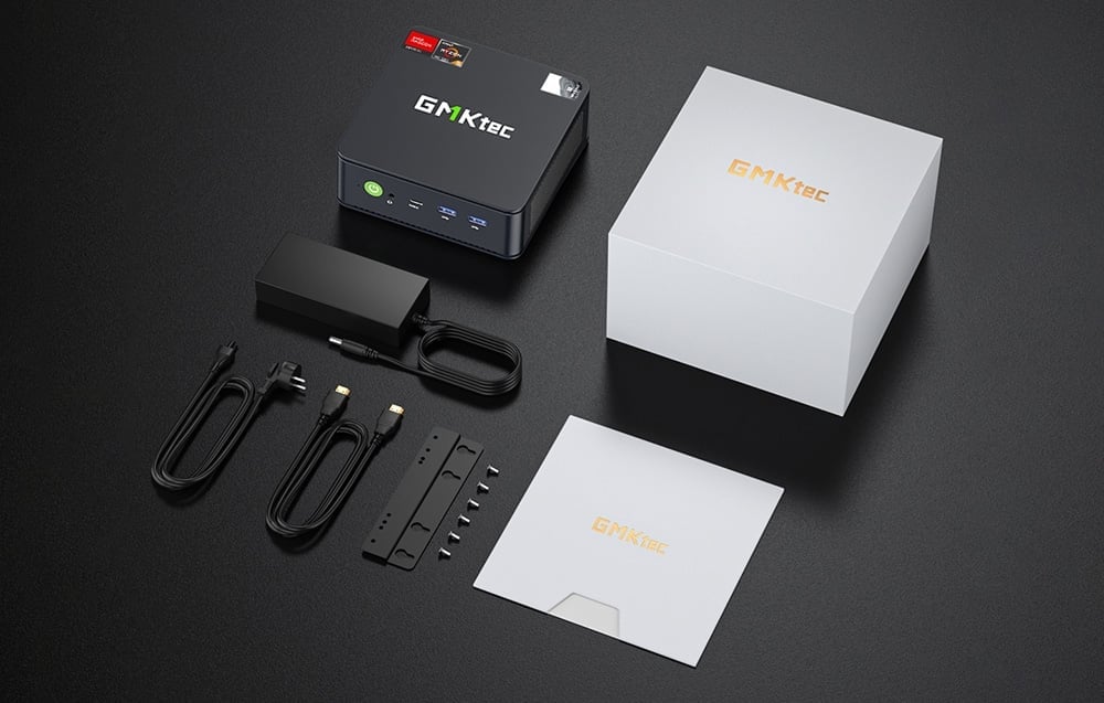 GMKtec M6 Mini PC Ryzen 5 6600H 16GB RAM + 512GB WIN 11 Pro-9