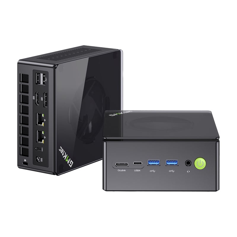 GMKtec K8 Mini PC Ryzen 7 8845HS 32GB RAM + 1TB WIN 11 Pro-11