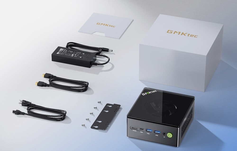 GMKtec K8 Mini PC Ryzen 7 8845HS 32GB RAM + 1TB WIN 11 Pro-9
