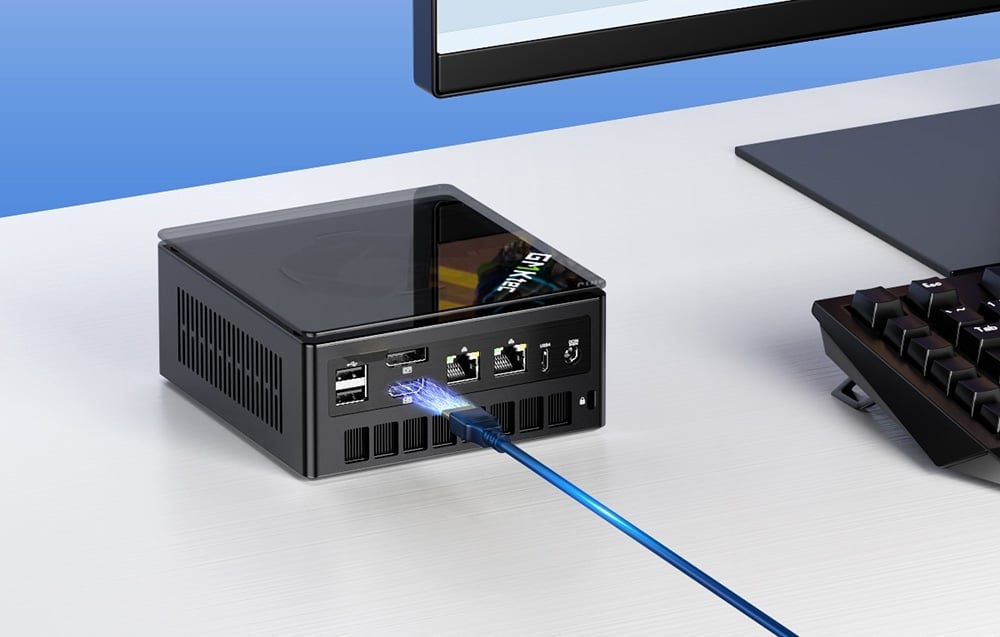 GMKtec K8 Mini PC Ryzen 7 8845HS 32GB RAM + 1TB WIN 11 Pro-7