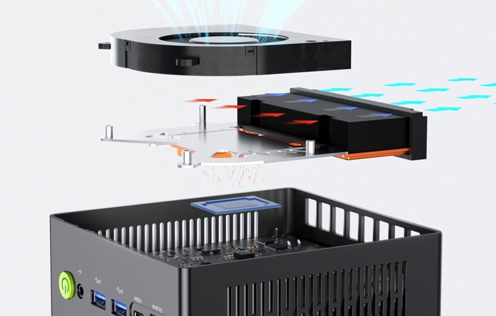 GMKtec K8 Mini PC Ryzen 7 8845HS 32GB RAM + 1TB WIN 11 Pro-2