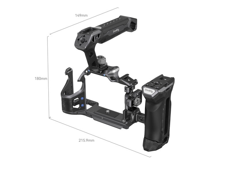 SmallRig Rhinoceros Cage for Sony Alpha 7R V / Alpha 7 IV / Alpha 7S III-1