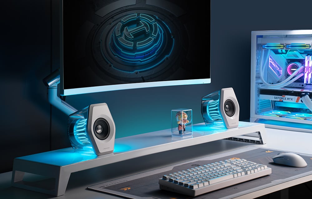 Edifier Hecate G2000 PRO Hangszórók Fehér-1