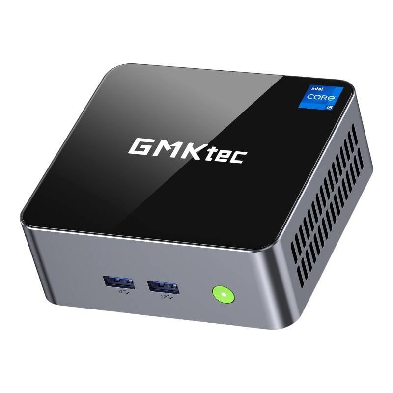 GMKtec M3 MINI PC Intel i5-12450H 32GB RAM + 1TB Fekete-0