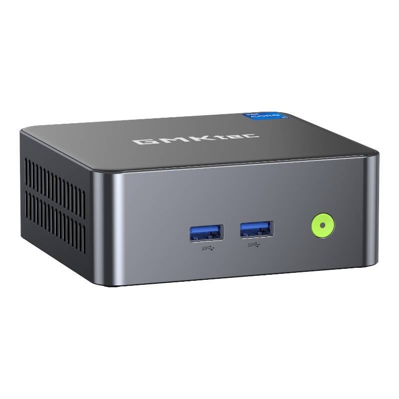 GMKtec M3 MINI PC Intel i5-12450H 32GB RAM + 1TB Fekete-1