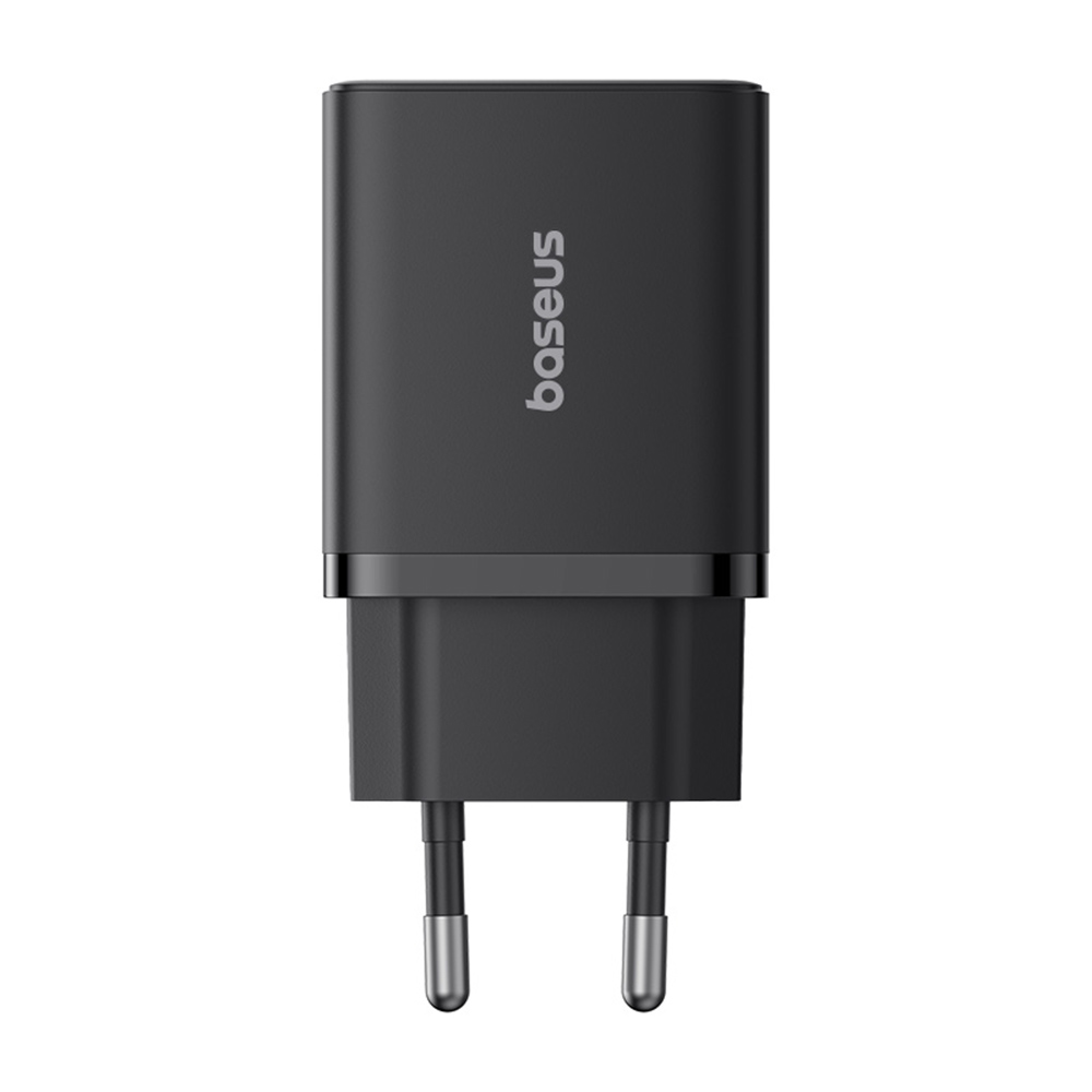 Baseus - Fali töltő (P10111403113-00) - USB, Type-C, Gyors töltés 20W - Fekete klaszter-1