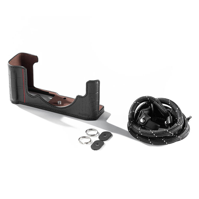 Smallrig 5095 Leather Case Kit for Nikon Z F (Black)-2