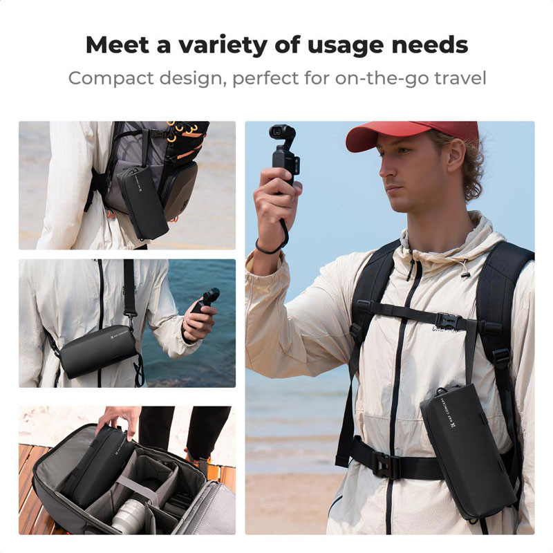 K&F Concept DJI Osmo Pocket 3 hordtáska-4