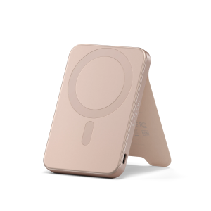 Satechi Qi2 5K Magsafe Powerbank állvánnyal - Sivatagi Rózsa