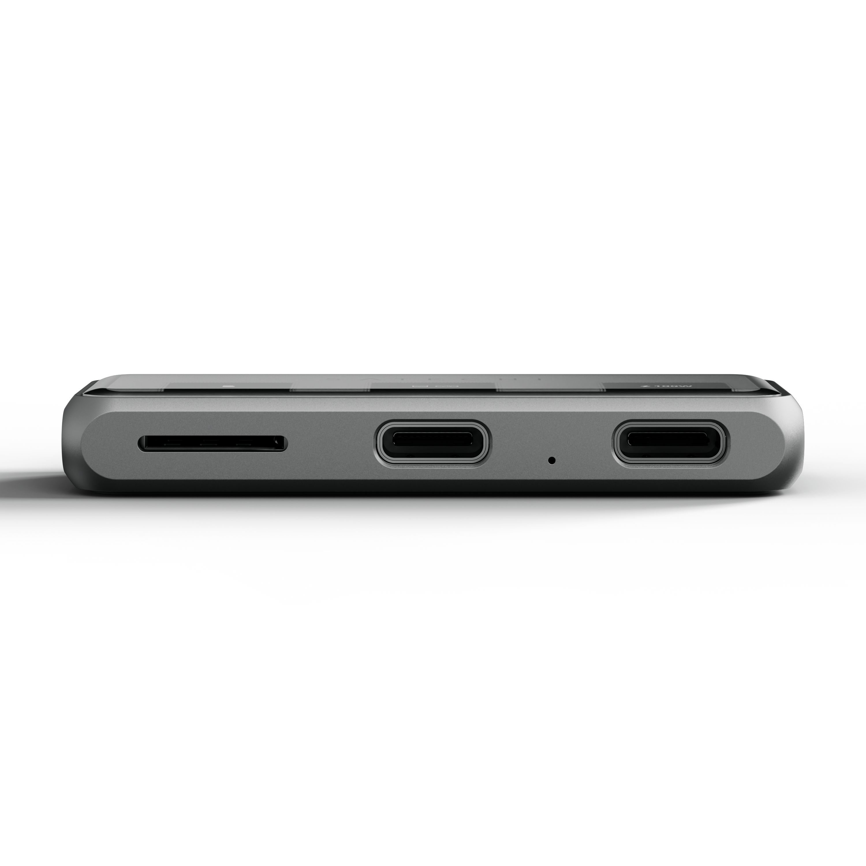 Satechi Mobile XR Hub with dual USB-C and microSD - Space Gray-2