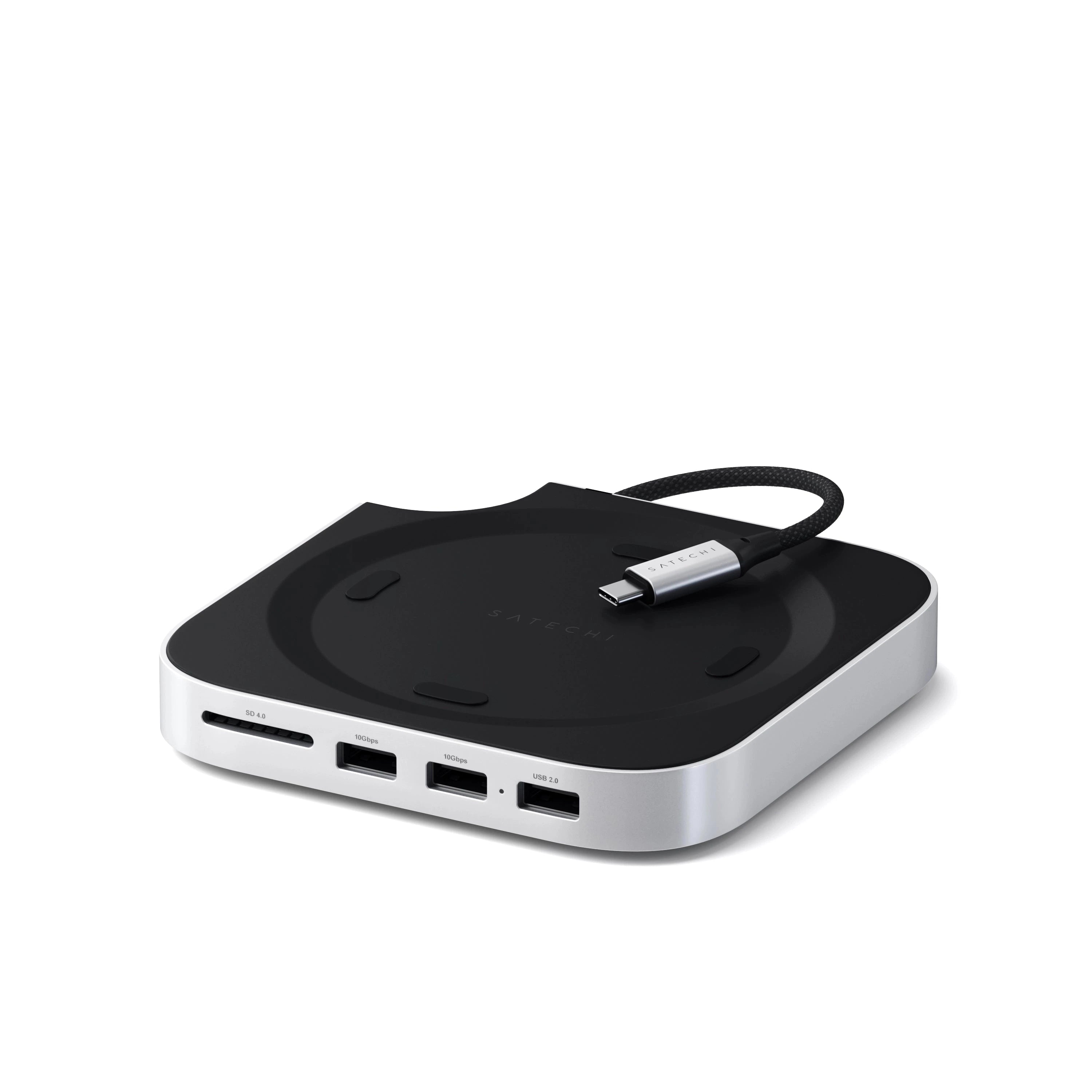 Satechi – Mac Mini M4 állvány és hub - SSD-házzal-4