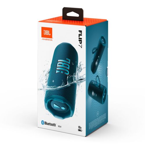 JBL Flip 7 Bluetooth Vezeték Nélküli Hangszóró Kék EU-0