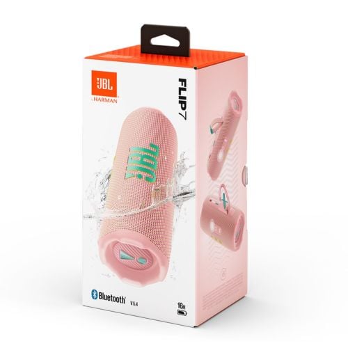 JBL Flip 7 Bluetooth Vezeték Nélküli Hangszóró Rózsaszín EU-0