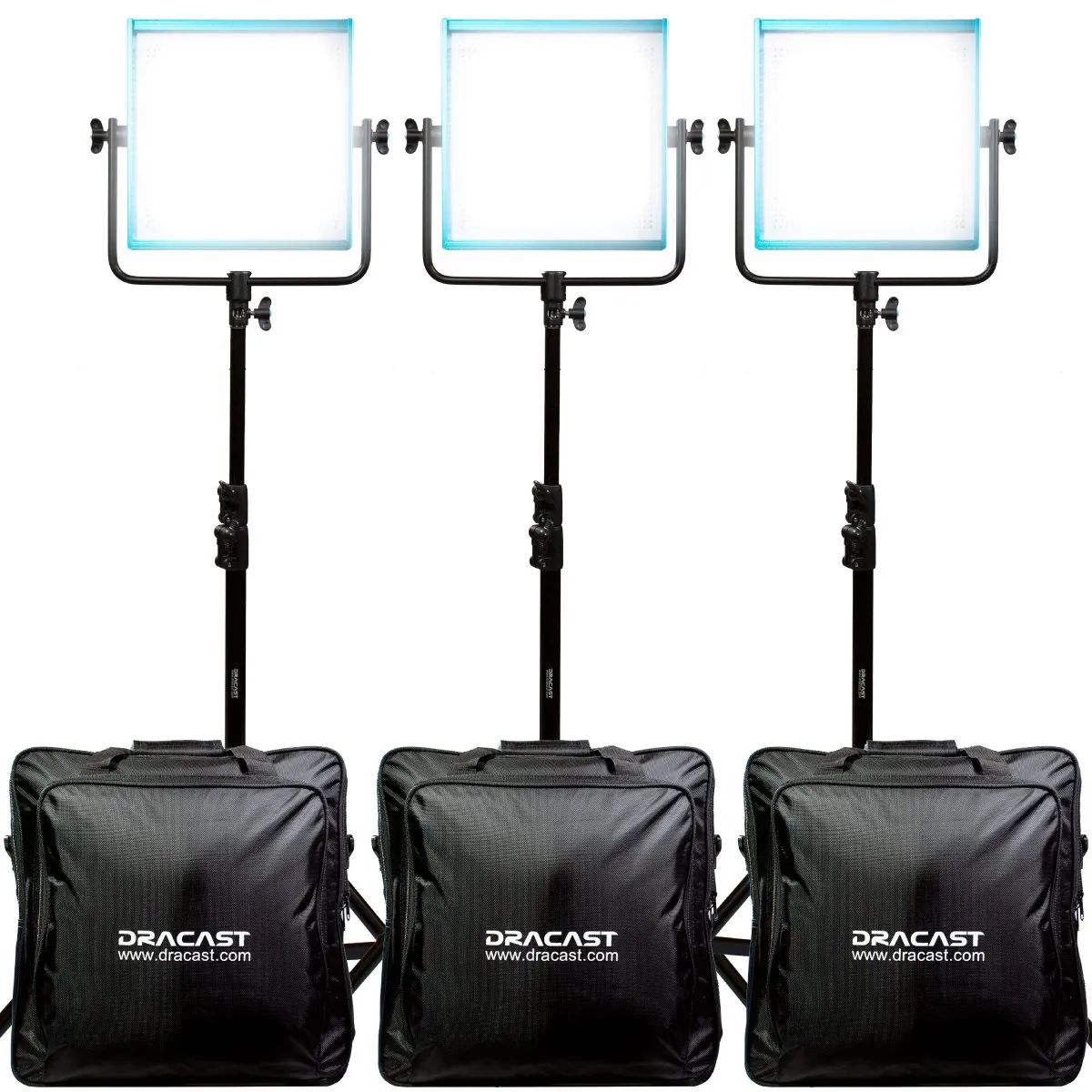 Dracast Pro Series LED1000 - Nappali fény 3 lámpás készlet-1
