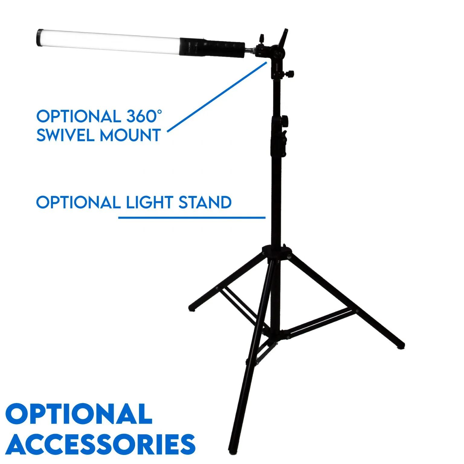 Dracast X sorozatú LED400 Fénycső RGBWW Fényrúd (20W)-2