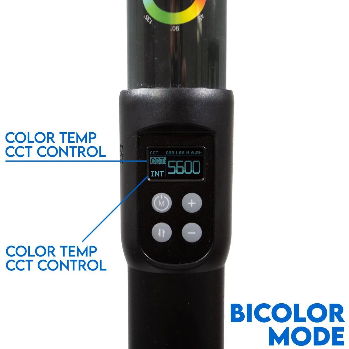 Dracast X sorozatú LED400 Fénycső RGBWW Fényrúd (20W)-5