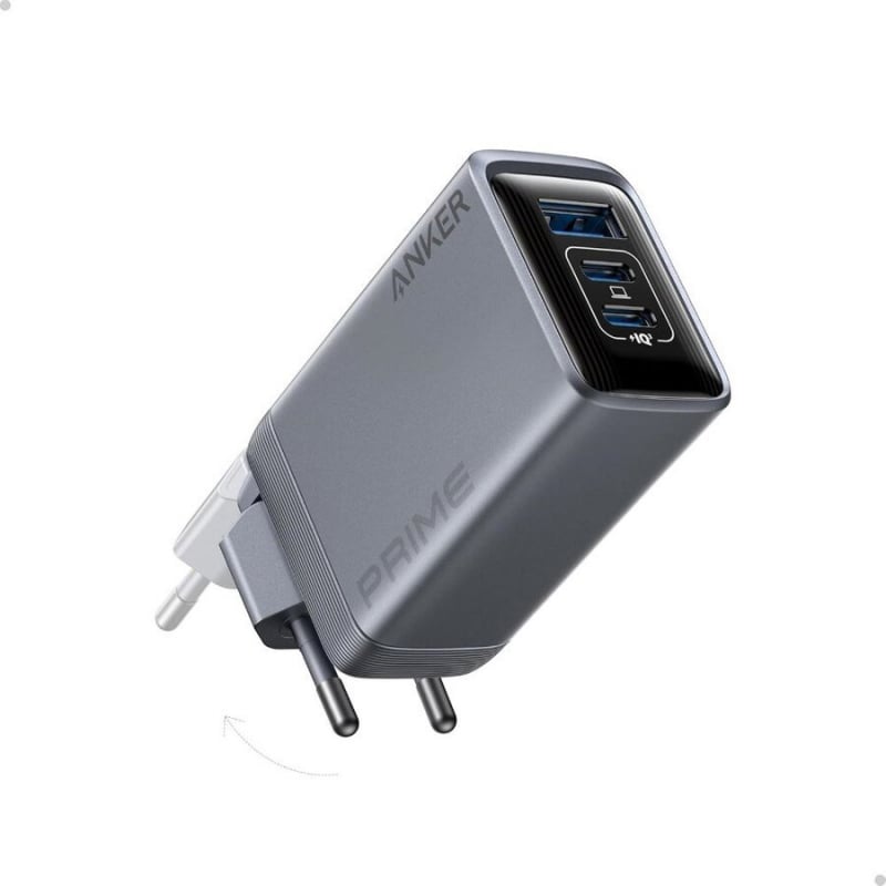 Anker Prime, 100W, 3A, 1 x USB-A - 2 x USB-C, Szürke A2688341-0