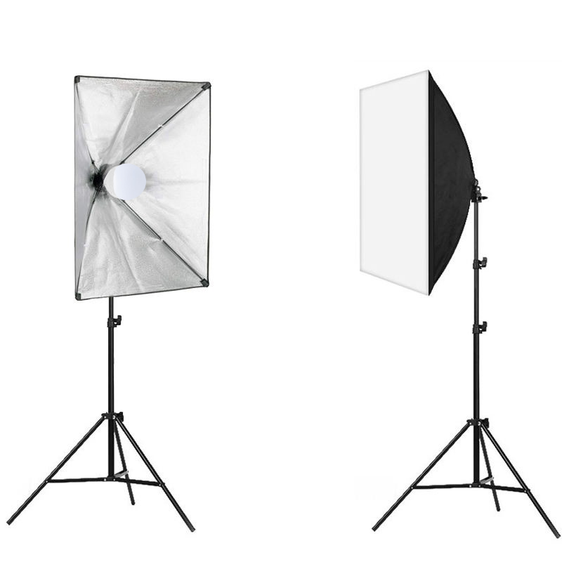 Softbox szett LED 2x30W, 2x2m állvánnyal-1