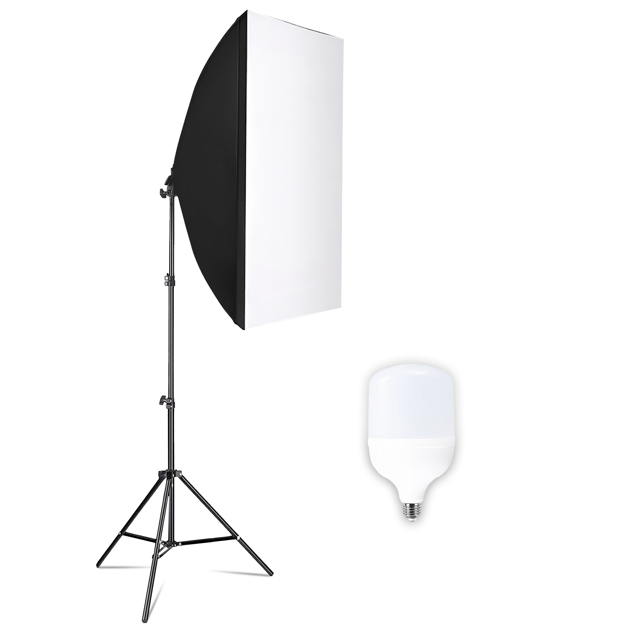 Softbox LED 30W, 2m állvánnyal-0