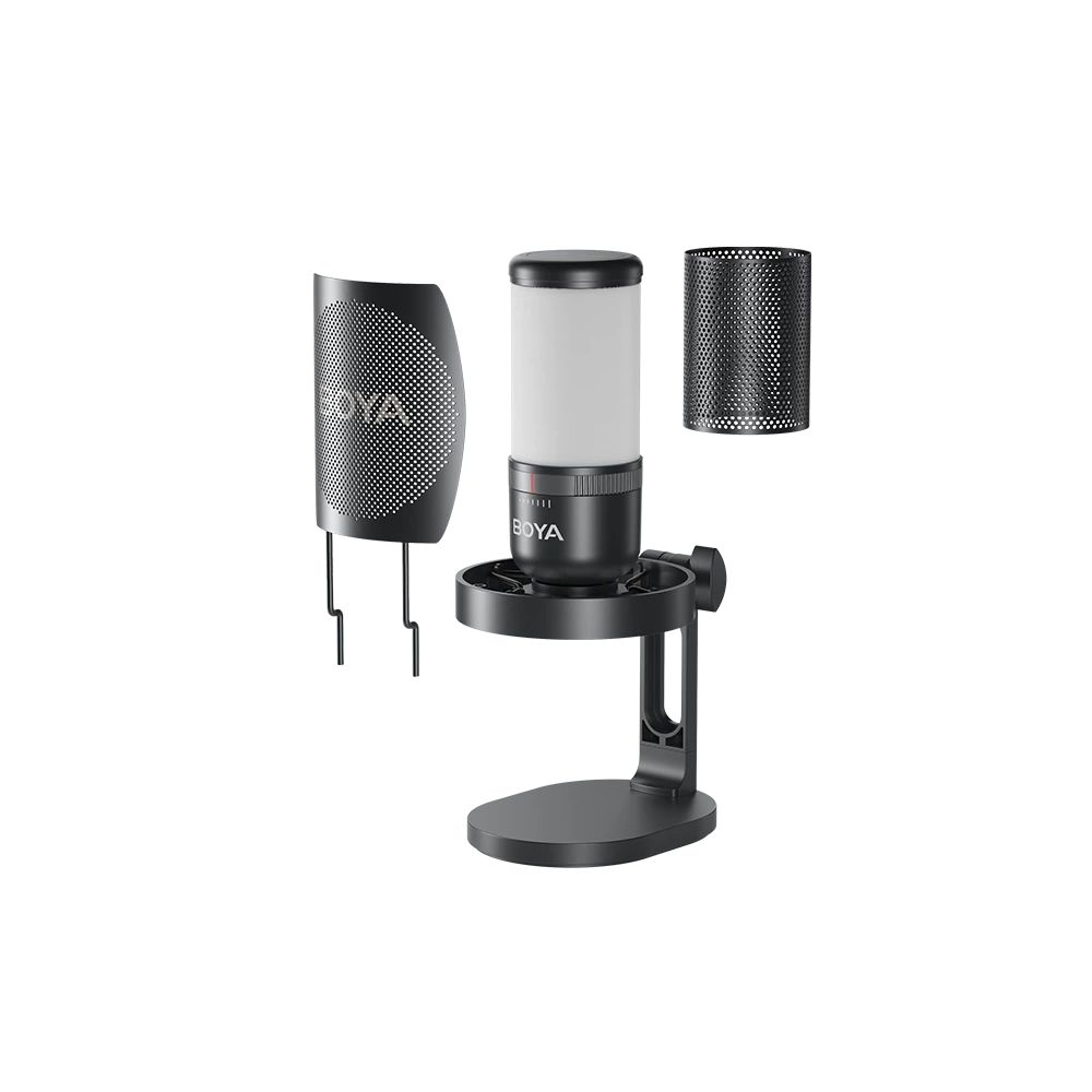 Boya BOYA K3 USB podcast, streamer, Gamer RGB mikrofon-4