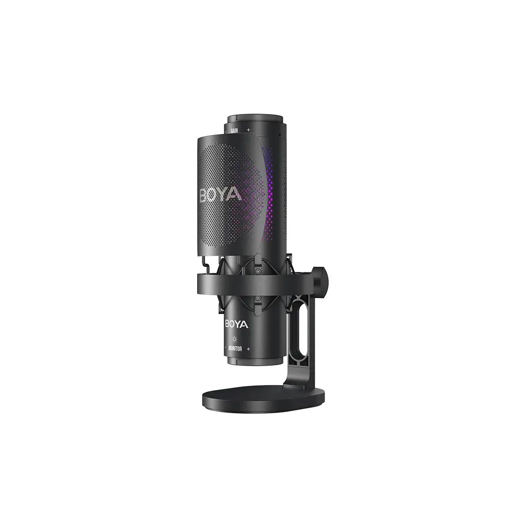 Boya BOYA K9 USB podcast, streamer, Gamer RGB mikrofon-1