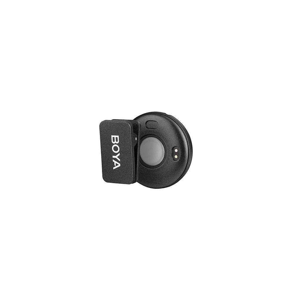 BOYA Omic-D 2.4GHz Ultrakompakt vezetéknélküli szett (iOS 1+2 Töltődoboz) Fehér-3