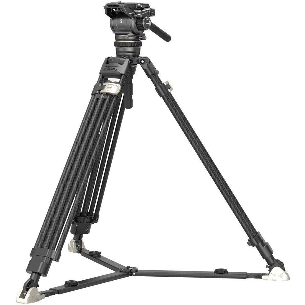SMALLRIG 4463 HEAVY-DUTY CARBON FIBER TRIPOD KIT AD-120-1