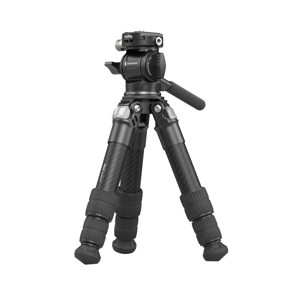 SMALLRIG 5025 HEAVY DUTY CARBON FIBER TABLETOP TRIPOD KIT-0