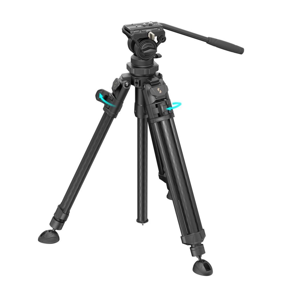 SmallRig Lightweight Video Carbon Fiber Tripod Kit AD 50 Pro 4420-11