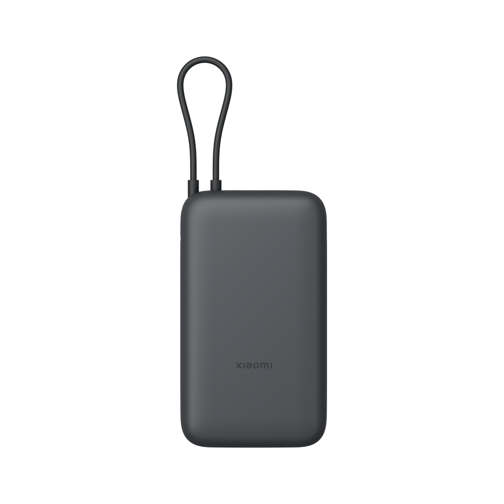 Xiaomi Power Bank 20000mAh (beépített kábelle) GL sötétszürke / BHR9740GL-0