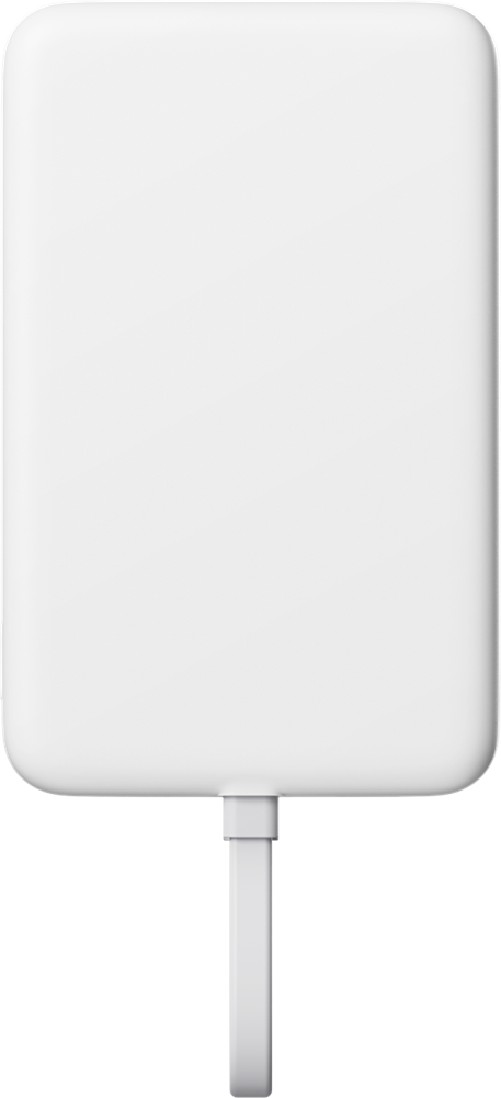 Xiaomi 33w mágneses power bank 10000mah beépített kábellel – fehér BHR9822GL-2