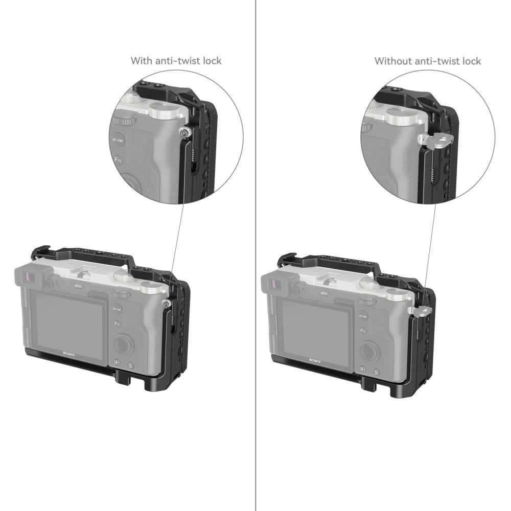 SmallRig Cage with Side Handle for Sony Alpha 7C-5