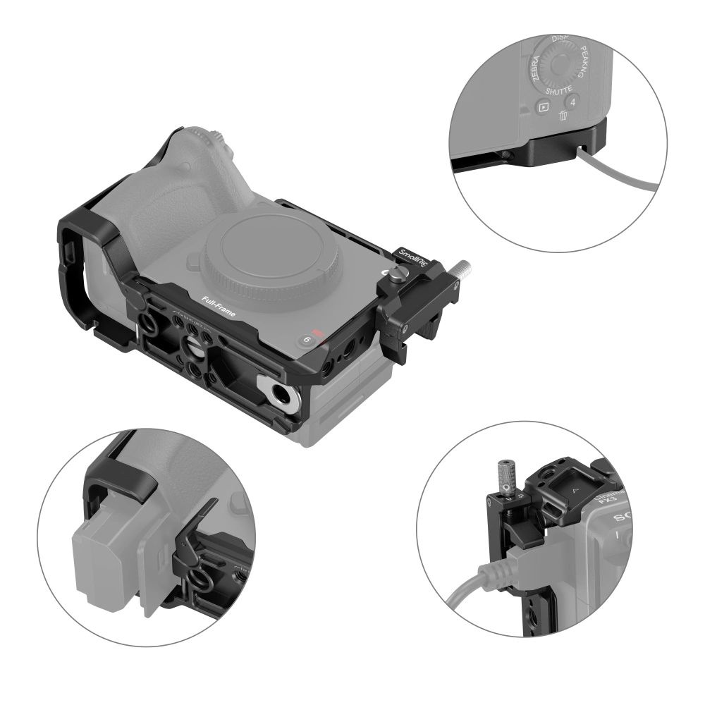 SMALLRIG Cage for Sony FX30 / FX3 4183(4138 new version)-5