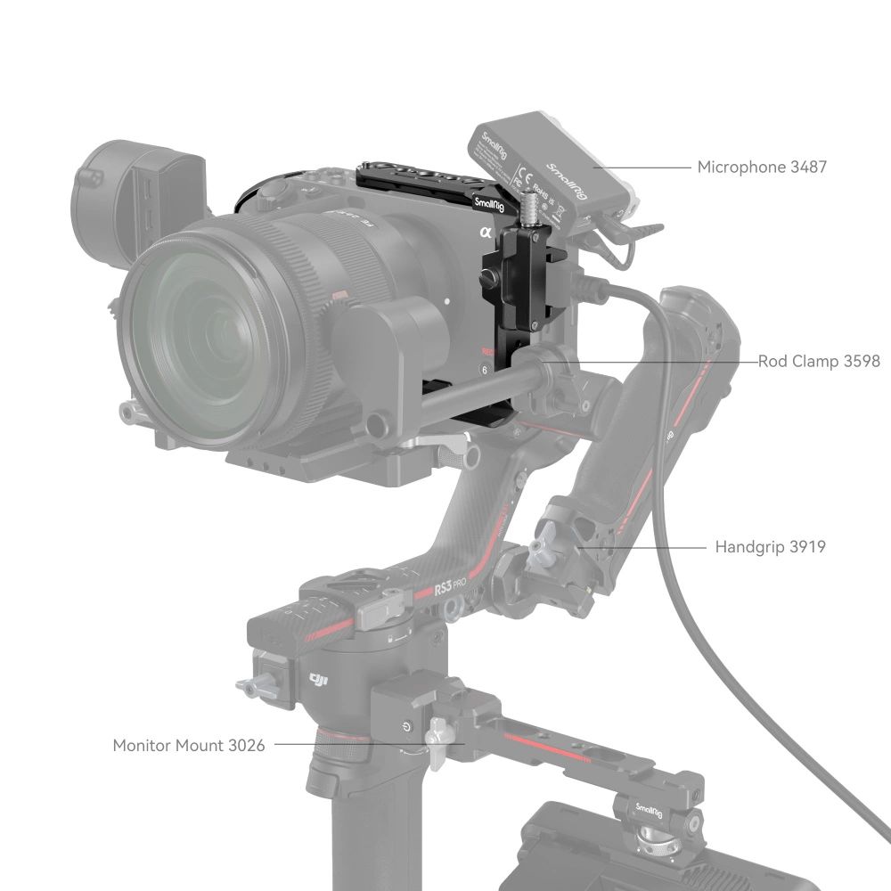 SMALLRIG Cage for Sony FX30 / FX3 4183(4138 new version)-1