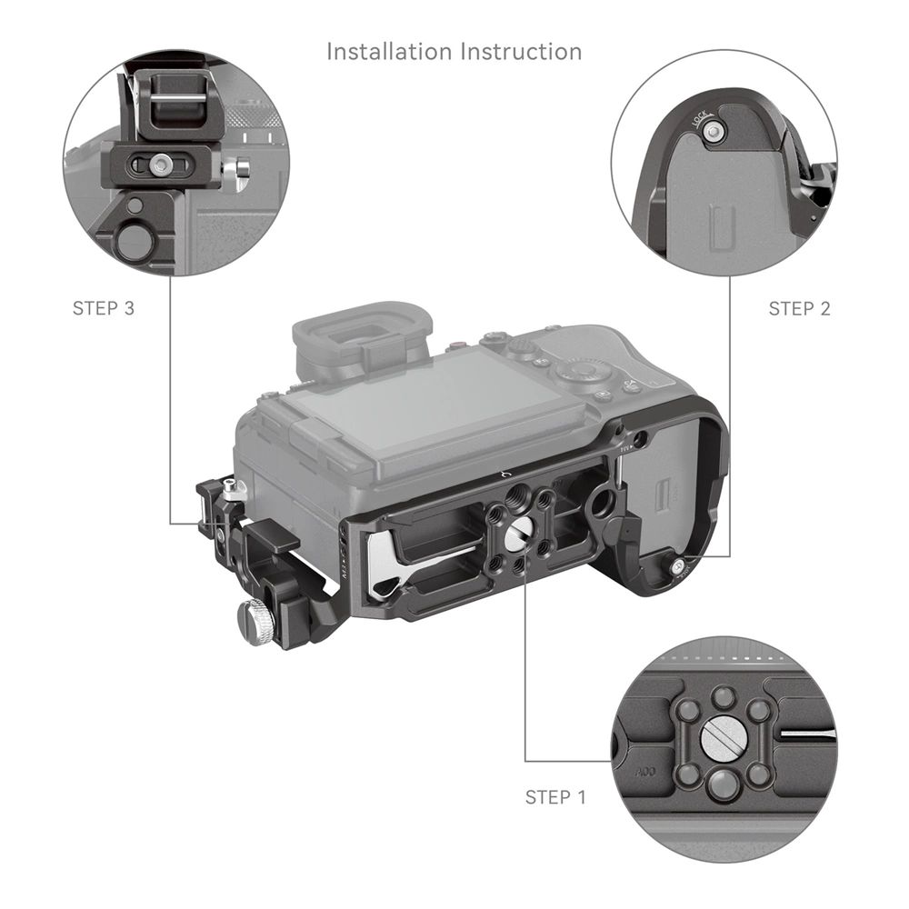 SmallRig Cage for Sony Alpha 9 III 4533-4