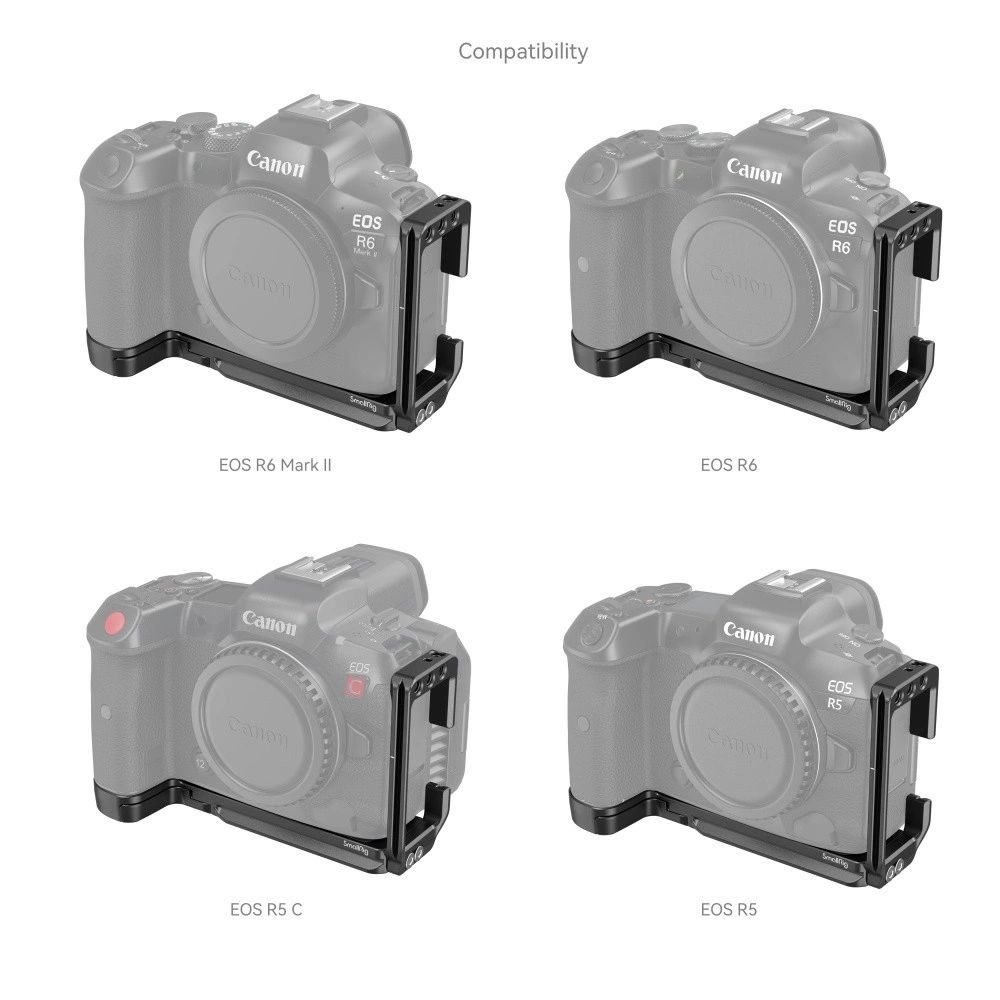 SMALLRIG L-Bracket for Canon EOS R6II/R5/R5C/R6-2