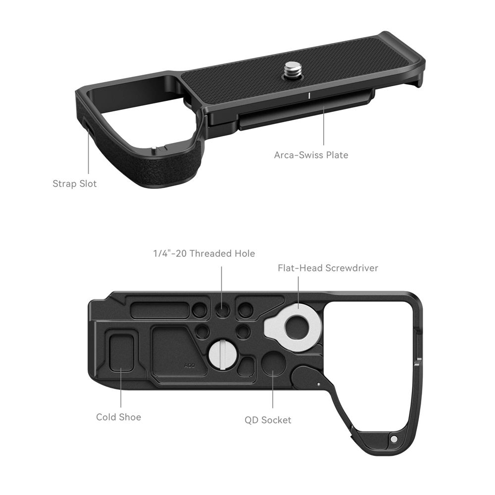 SMALLRIG Baseplate for Sony Alpha 7R V / Alpha 7 IV 3666B-2