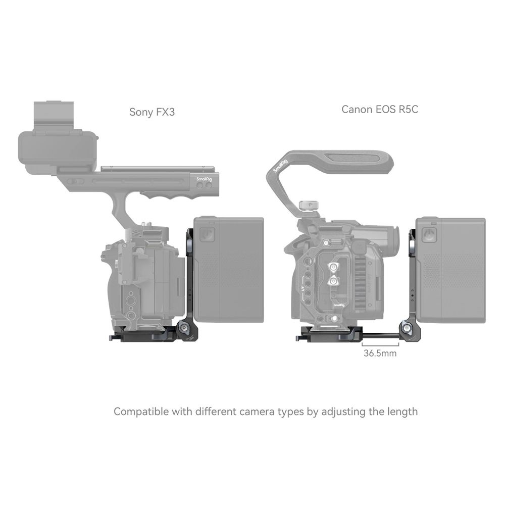 SMALLRIG Compact V-Mount Battery Mounting System 4064B-5