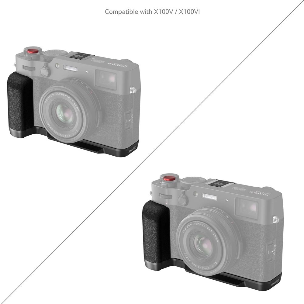 SmallRig L-Shape Grip For FUJIFILM X100VI / X100V (Black) 4556-5