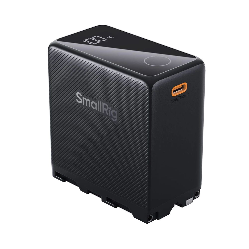 SMALLRIG 4469 CAMERA BATTERY USB-C RECHARGEABLE NP-F970 BLACK-0