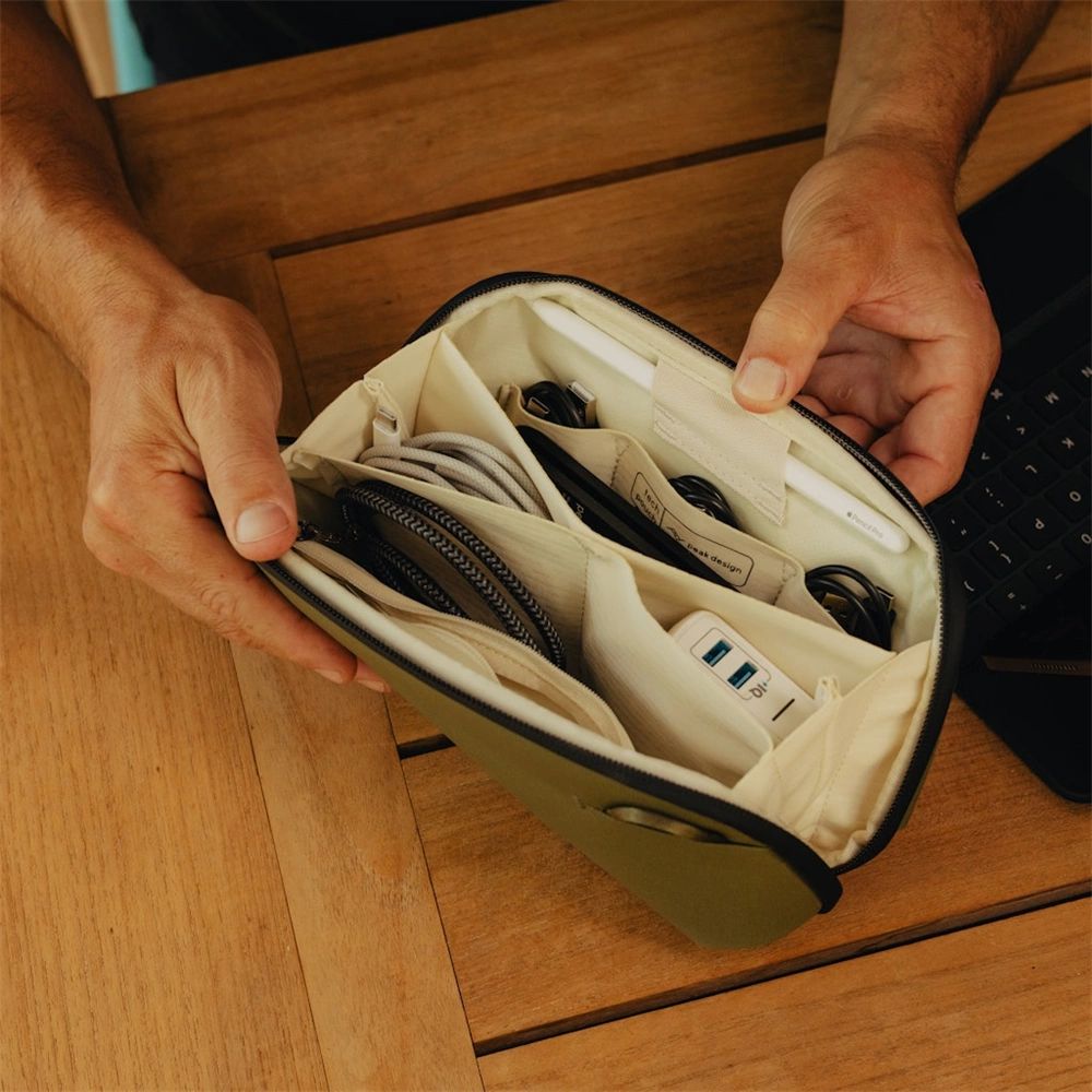 PEAK DESIGN Tech Pouch Small - Algazöld-3