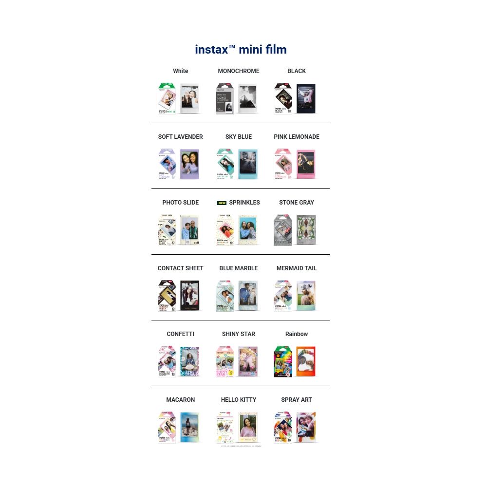 FUJIFILM Instax Mini Film Glossy (2x10lap)-3