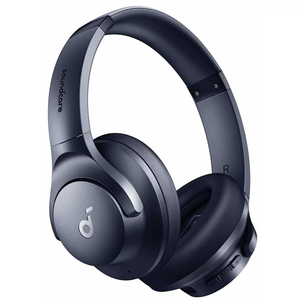 Anker - Vezeték nélküli fejhallgató Life Q20i (A3004G31) - Bluetooth, Hibrid aktív zajszűrés, Kettős csatlakozás - Kék-0