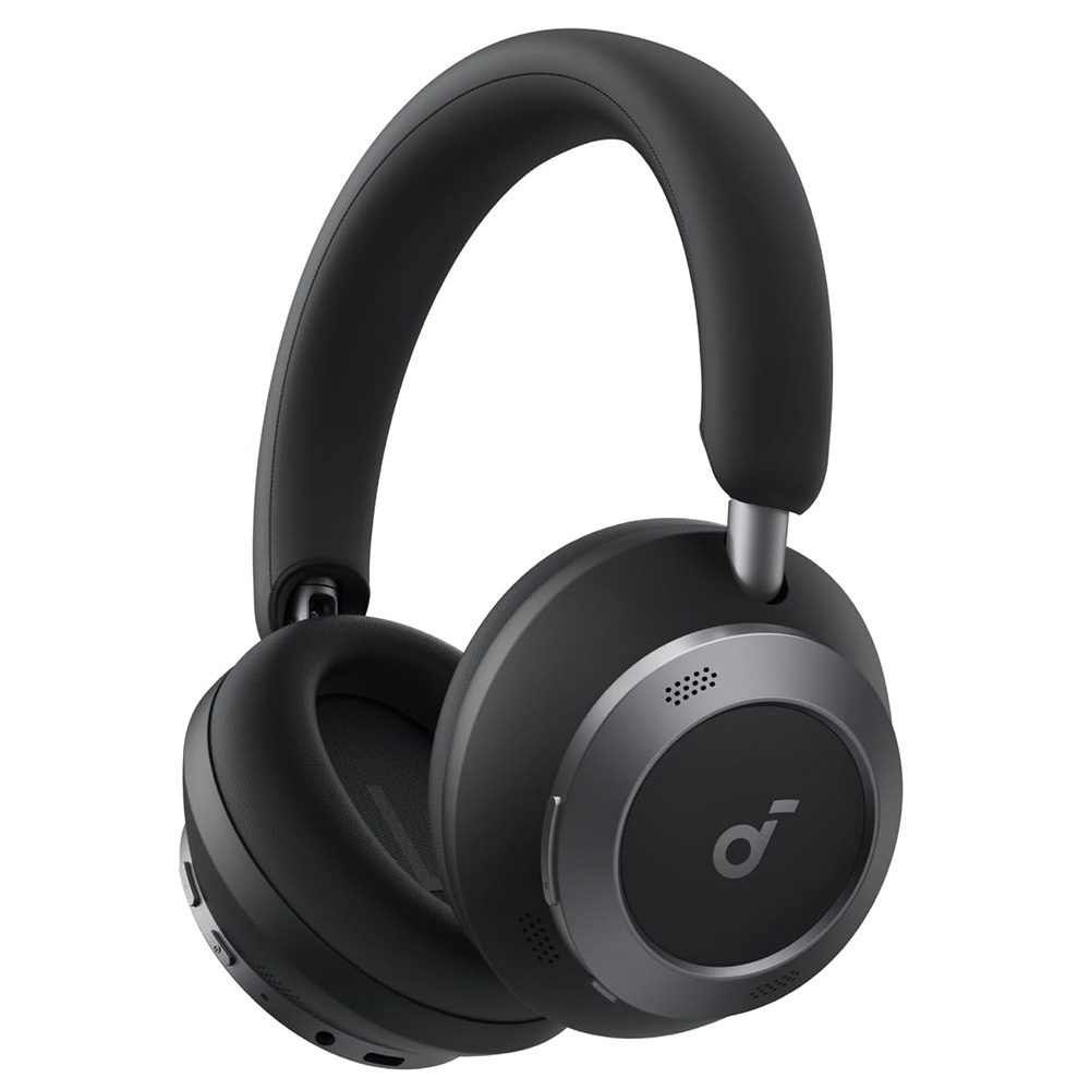 Anker - Vezeték nélküli fejhallgató SoundCore Space One Pro (A3062G11) - Bluetooth 5.3, Aktív zajszűrés, Hi-Res - Fekete-0