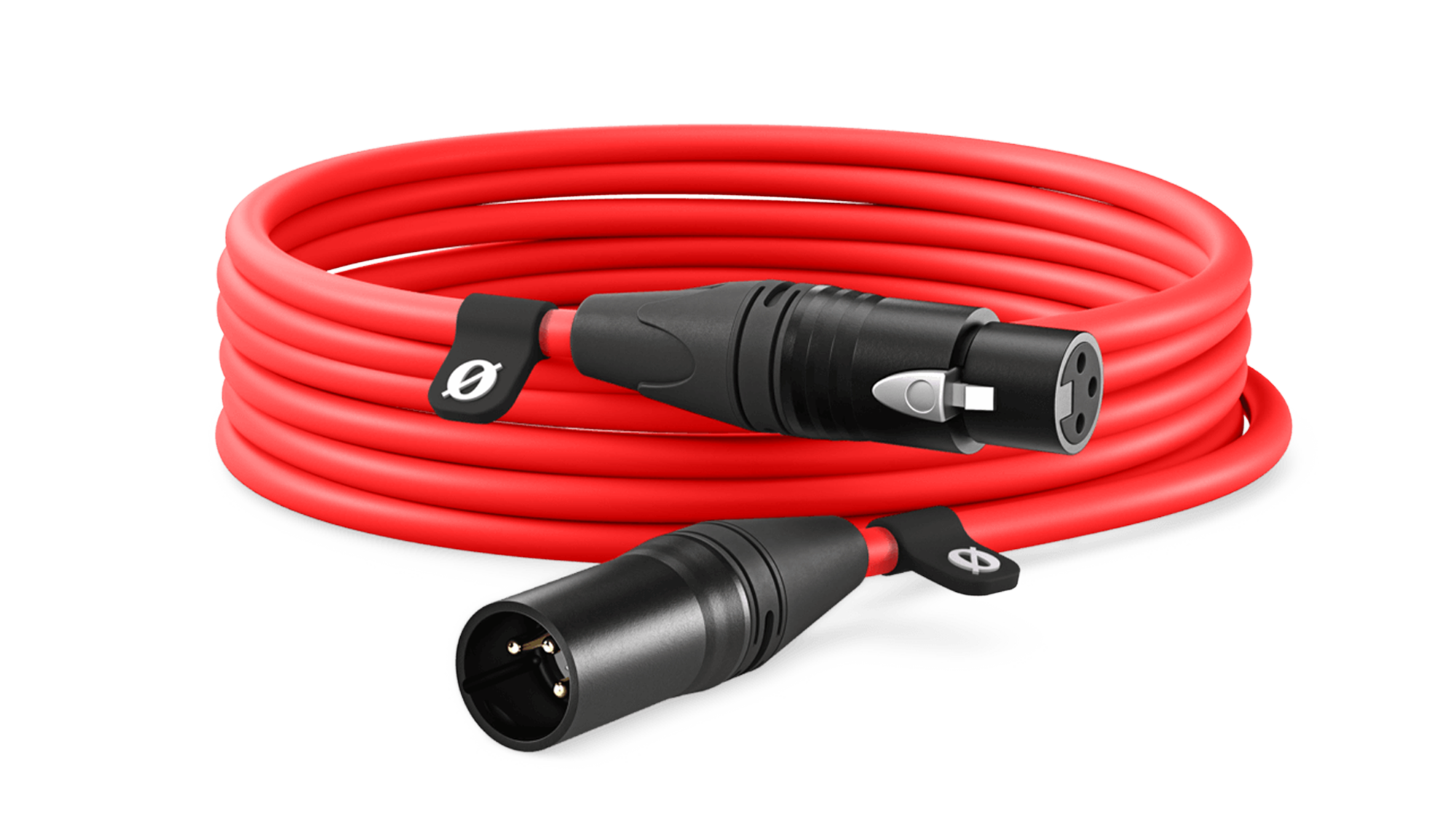 RØDE XLR6M-R prémium XLR mikrofonkábel, 6m, piros-0
