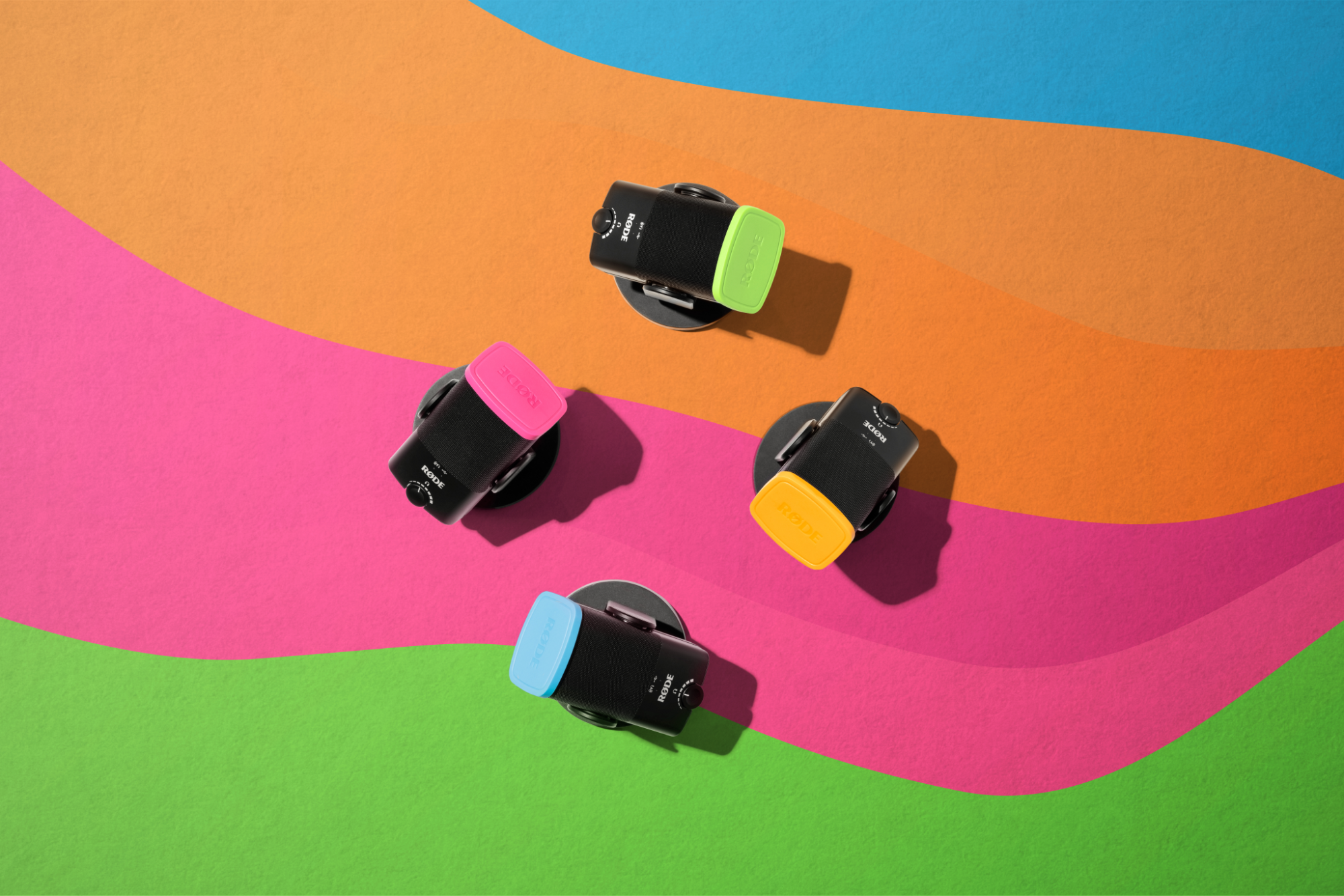 RØDE COLORS1 színjelölő szett NT-USB Mini mikrofonhoz, 4db-5